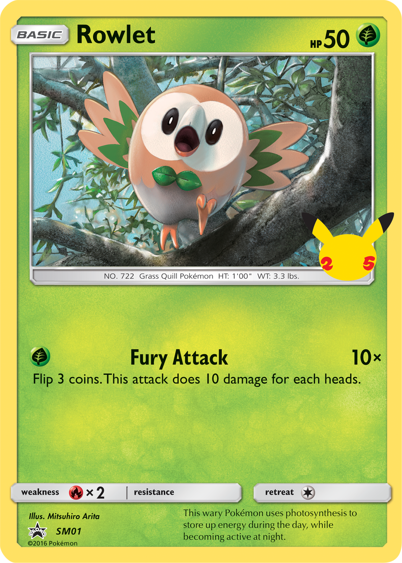 Rowlet (SM01) [First Partner Pack] 