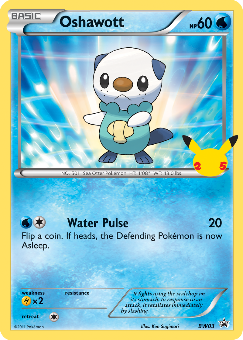 Oshawott (BW03) [First Partner Pack] 