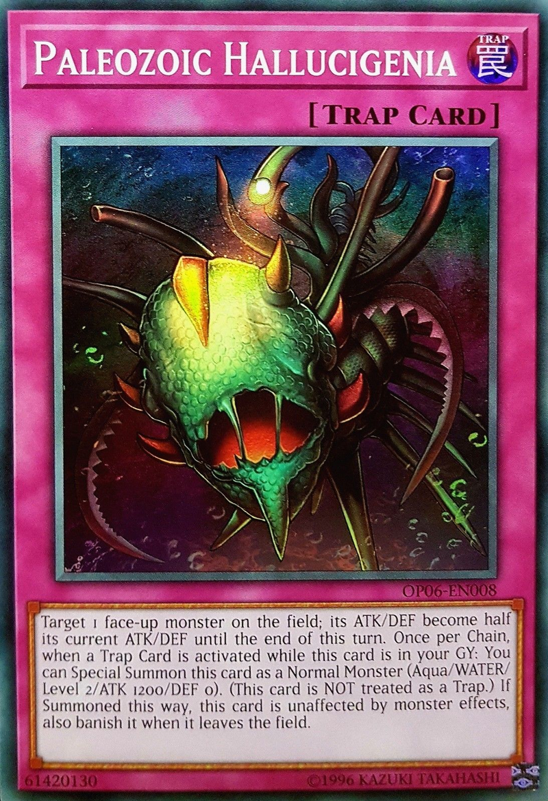 Paleozoic Hallucigenia [OP06-EN008] Super Rare 