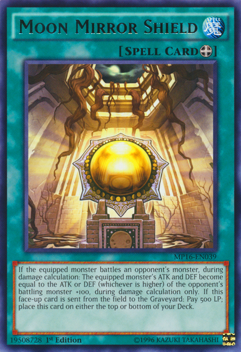 Moon Mirror Shield [MP16-EN039] Rare 