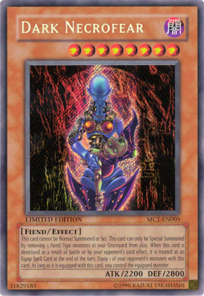 Dark Necrofear [MC1-EN005] Secret Rare 