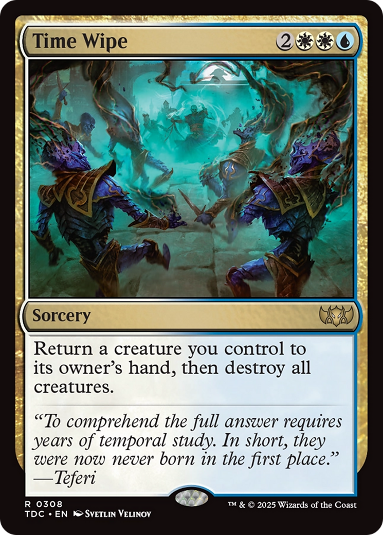 Time Wipe [Tarkir: Dragonstorm Commander] 