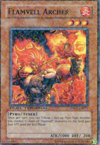 Flamvell Archer [DT01-EN071] Common 