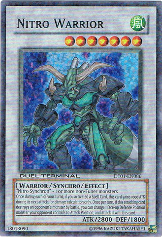 Nitro Warrior [DT01-EN086] Super Rare 