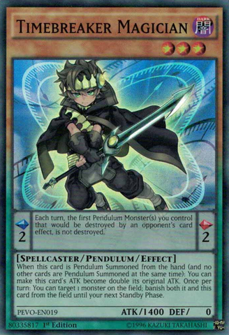 Timebreaker Magician [PEVO-EN019] Super Rare 