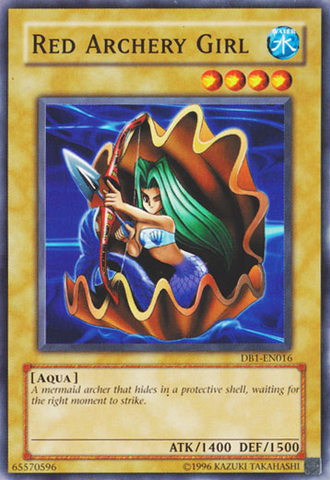 Red Archery Girl [DB1-EN016] Common 