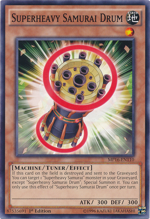 Superheavy Samurai Drum [MP16-EN110] Common 