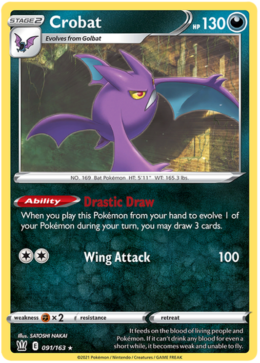 Crobat (091/163) [Sword & Shield: Battle Styles]