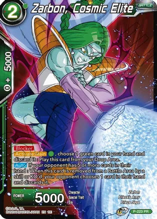 Zarbon, Cosmic Elite (P-223) [Mythic Booster] 