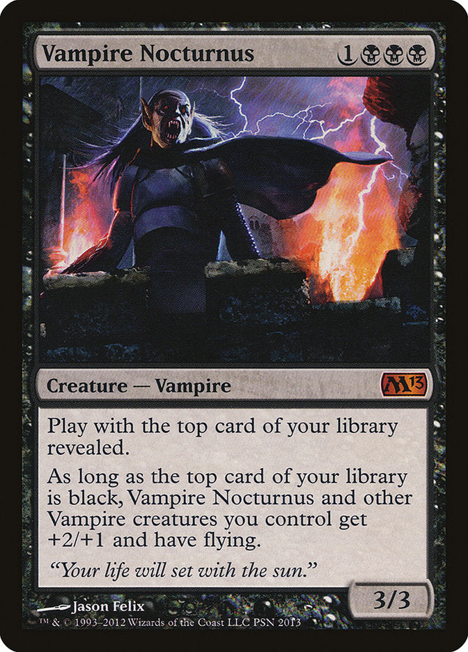 Vampire Nocturnus (Duels of the Planeswalkers Promos) [Duels of the Planeswalkers Promos 2012] 