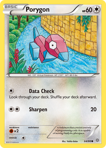 Porygon (64/98) [XY: Ancient Origins] 