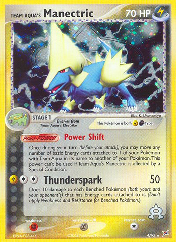 Team Aqua's Manectric (4/95) [EX: Team Magma vs Team Aqua] 