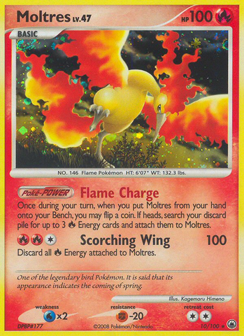 Moltres (10/100) [Diamond &amp; Pearl: Majestic Dawn] 