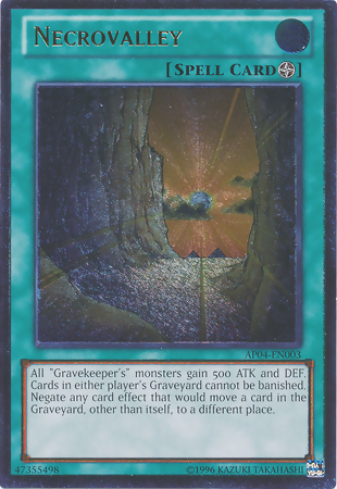 Necrovalley [AP04-EN003] Ultimate Rare 