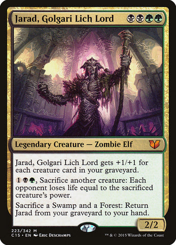 Jarad, Golgari Lich Lord [Commander 2015] 