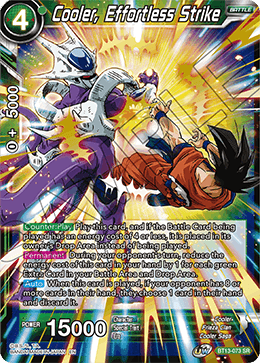 Cooler, Effortless Strike (BT13-073) [Supreme Rivalry] 