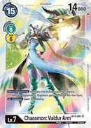 Chaosmon: Valdur Arm [BT4-091] [Great Legend] 