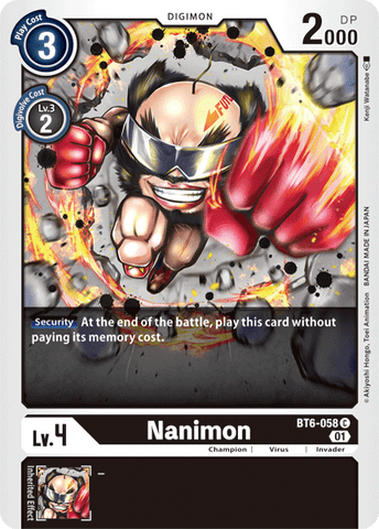 Nanimon [BT6-058] [Double Diamond] 
