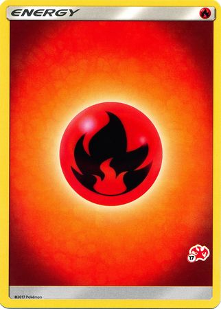 Fire Energy (Charizard Stamp #17) [Battle Academy 2020] 