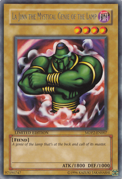 La Jinn the Mystical Genie of the Lamp [MDP2-EN007] Rare 