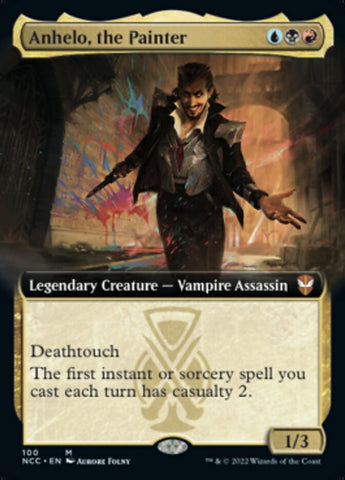 Anhelo, the Painter (Extended Art) [Streets of New Capenna Commander] 