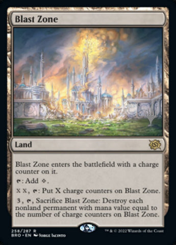 Blast Zone (Promo Pack) [The Brothers' War Promos] 