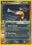 Dark Marowak (7/109) [EX: Team Rocket Returns] 