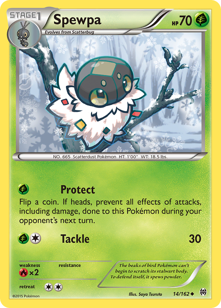 Spewpa (14/162) [XY: BREAKthrough] 