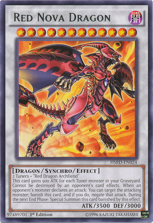 Red Nova Dragon [HSRD-EN024] Rare 