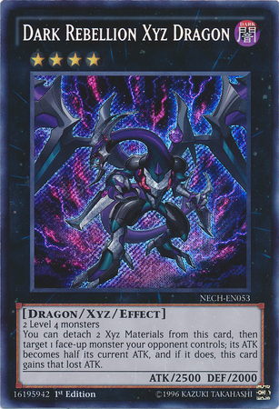 Dark Rebellion Xyz Dragon [NECH-EN053] Secret Rare 