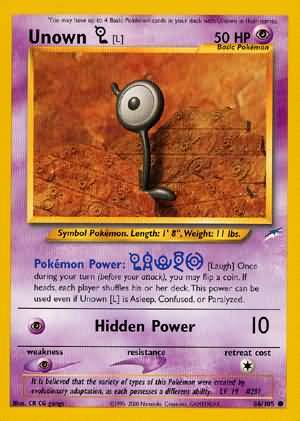 Unown [L] (86/105) [Neo Destiny Unlimited] 