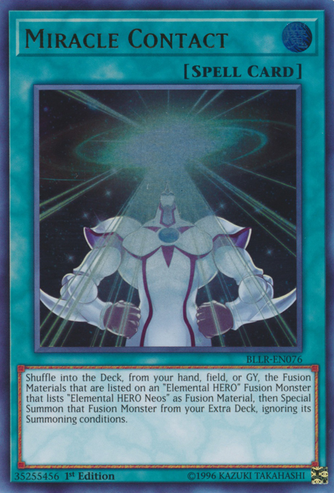 Miracle Contact [BLLR-EN076] Ultra Rare 