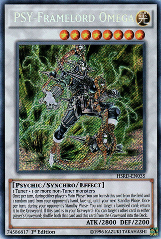 PSY-Framelord Omega [HSRD-EN035] Secret Rare 