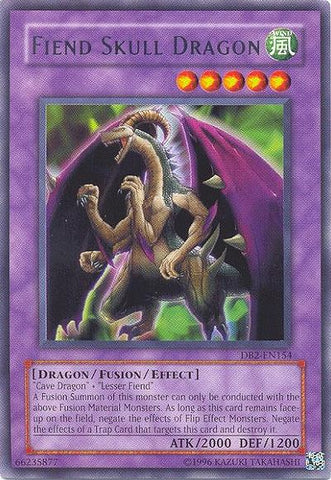Fiend Skull Dragon [DB2-EN154] Rare 