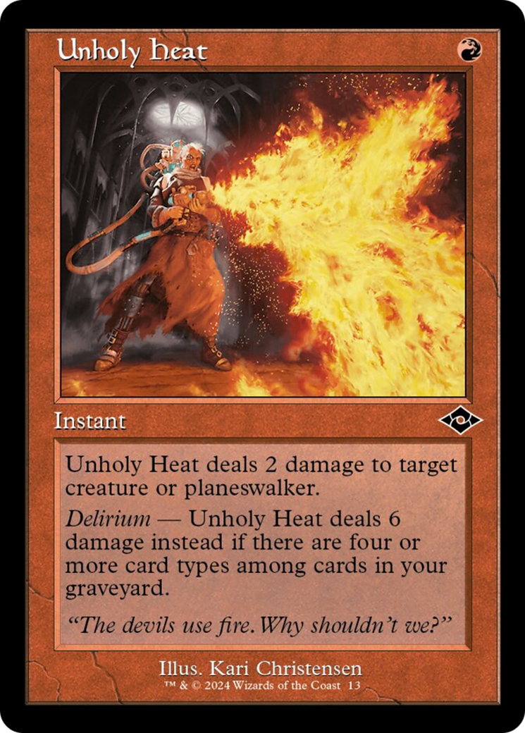 Unholy Heat (Retro) [Modern Horizons 3]