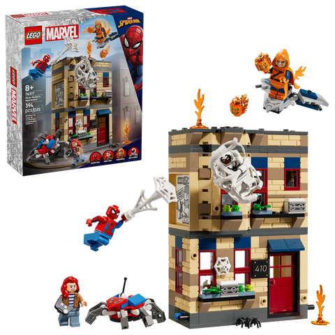 LEGO® Marvel Spider-Man Peter Parker's Apartment Set 76317