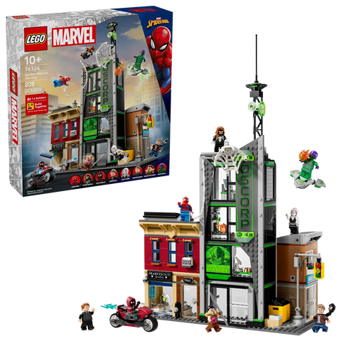 LEGO® Marvel Spider-Man Vs. Oscorp Set 76324