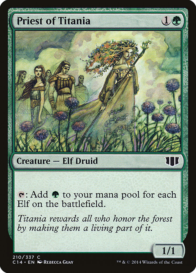 Priest of Titania [Commander 2014] 