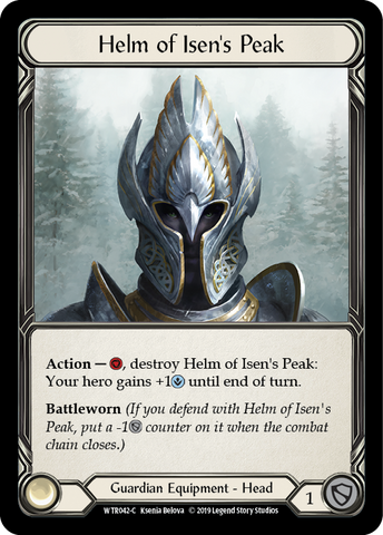 Helm of Isen's Peak [WTR042-C] (Welcome to Rathe) Alpha Print Normal 