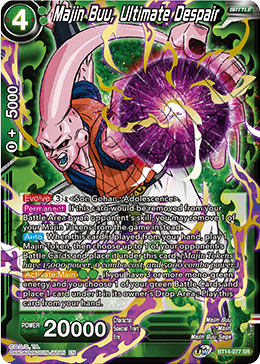 Majin Buu, Ultimate Despair (BT14-077) [Cross Spirits] 