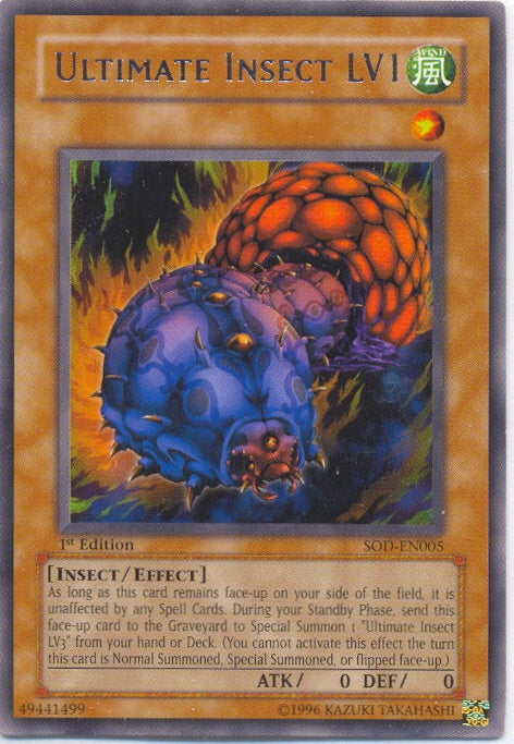 Ultimate Insect LV1 [SOD-EN005] Rare 