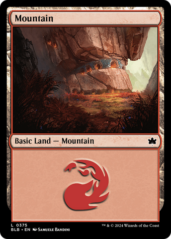 Mountain (0375) [Bloomburrow] 