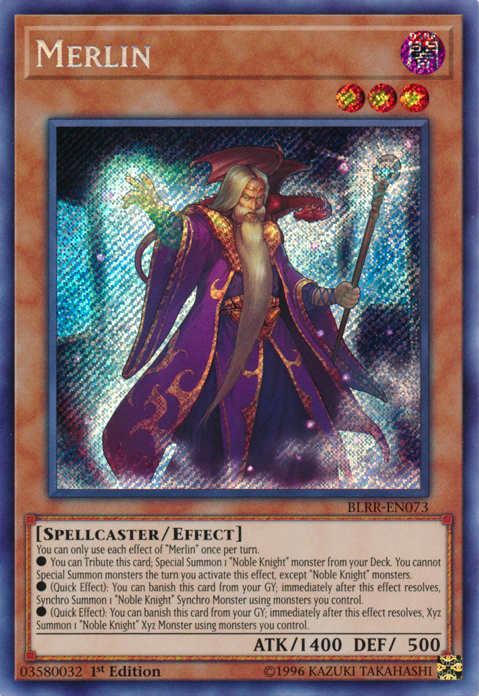 Merlin [BLRR-EN073] Secret Rare 