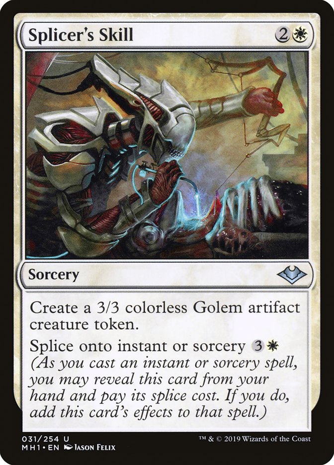 Splicer's Skill [Modern Horizons] 