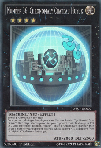 Number 36: Chronomaly Chateau Huyuk [WSUP-EN002] Super Rare 