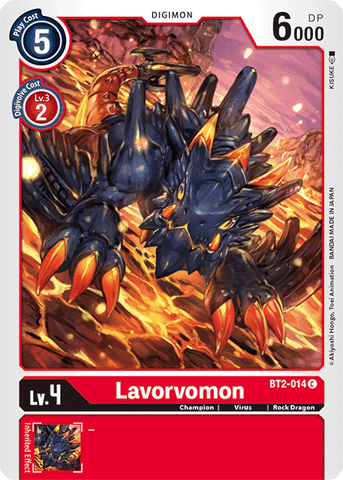 Lavorvomon [BT2-014] [Release Special Booster Ver.1.5] 