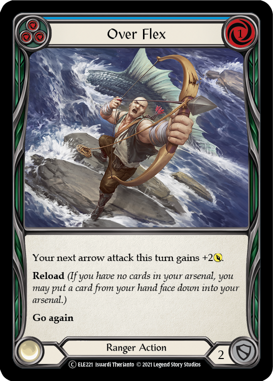 Over Flex (Blue) [U-ELE221] (Tales of Aria Unlimited) Unlimited Normal 