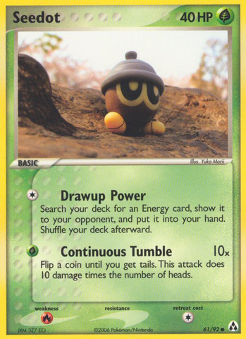 Seedot (61/92) [EX: Legend Maker] 