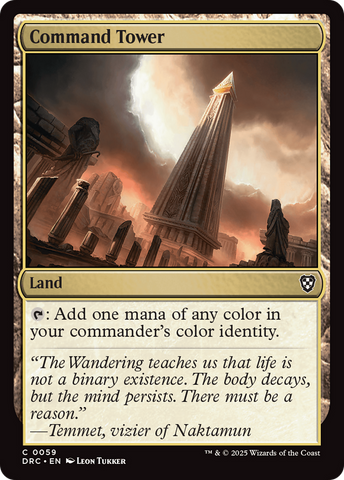 Command Tower [Aetherdrift Commander] 