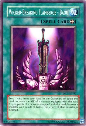 Wicked-Breaking Flamberge - Baou [DR1-EN197] Common 